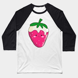 A strawberry with cream Baseball T-Shirt